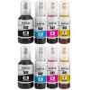 8 Pack Compatible Epson T542 Ink Bottle Set (2BK,2C,2M,2Y)