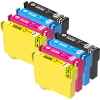 8 Pack Compatible Epson 503XL Ink Cartridge Set (2BK,2C,2M,2Y) High Yield