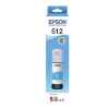 1 x Genuine Epson T512 Cyan Ink Bottle 