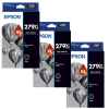3 x Genuine Epson 279XL Black Ink Cartridge High Yield 3 x Genuine Epson 279XL Black Ink Cartridge High Yield