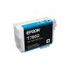 1 x Genuine Epson T7602 760 Cyan Ink Cartridge