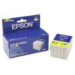 1 x Genuine Epson T001 Colour Ink Cartridge