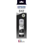 1 x Genuine Epson T512 Photo Black Ink Bottle 