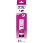 1 x Genuine Epson T512 Magenta Ink Bottle 