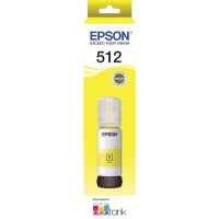 1 x Genuine Epson T512 Yellow Ink Bottle 