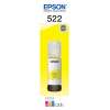 1 x Genuine Epson T522 Yellow Ink Bottle