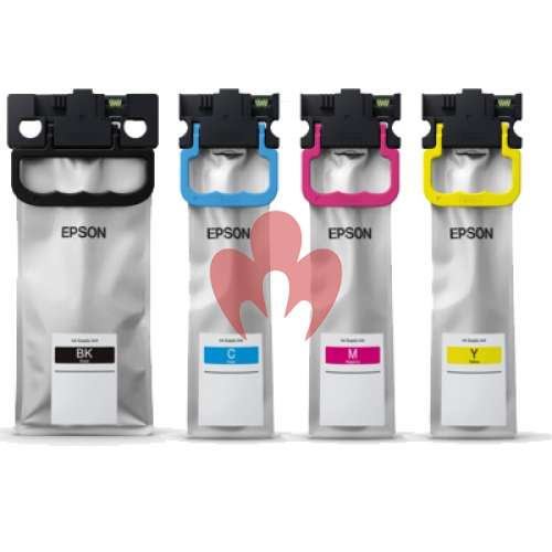 Yongairuink T01C1 T01C2 T01C3 T01C4 Ink Cartridges 4 Pack – Compatible With Epson Workforce Pro WF-C529R/C579R Series