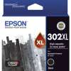 1 x Genuine Epson 302XL Black Ink Cartridge High Yield