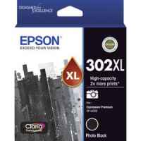 1 x Genuine Epson 302XL Photo Black Ink Cartridge High Yield