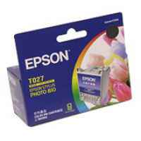 1 x Genuine Epson T027 Colour Ink Cartridge
