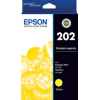 1 x Genuine Epson 202 Yellow Ink Cartridge Standard Yield