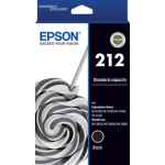 1 x Genuine Epson 212 Black Ink Cartridge Standard Yield
