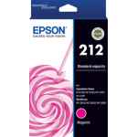 1 x Genuine Epson 212 Magenta Ink Cartridge Standard Yield