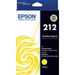 1 x Genuine Epson 212 Yellow Ink Cartridge Standard Yield
