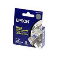 1 x Genuine Epson T038 Black Ink Cartridge