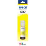 1 x Genuine Epson T502 Yellow Ink Bottle