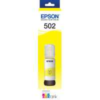 1 x Genuine Epson T502 Yellow Ink Bottle