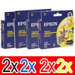 8 Pack Genuine Epson T0461 T0472 T0473 T0474 Ink Cartridge Set (2BK,2C,2M,2Y)