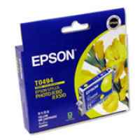 1 x Genuine Epson T0494 Yellow Ink Cartridge