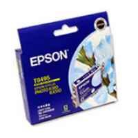 1 x Genuine Epson T0495 Light Cyan Ink Cartridge