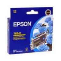 1 x Genuine Epson T0542 Cyan Ink Cartridge