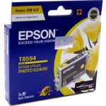 1 x Genuine Epson T0594 Yellow Ink Cartridge