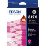 1 x Genuine Epson 812XL Magenta Ink Cartridge High Yield