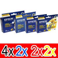 10 Pack Genuine Epson T0621 T0632 T0633 T0634 Ink Cartridge Set (4BK,2C,2M,2Y)