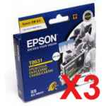 3 x Genuine Epson T0621 Black Ink Cartridge High Yield