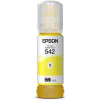 1 x Genuine Epson T542 Yellow Ink Bottle