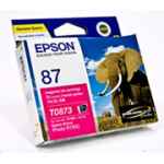 1 x Genuine Epson T0873 Magenta Ink Cartridge