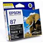 1 x Genuine Epson T0878 Matte Black Ink Cartridge