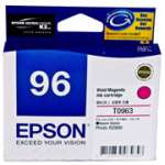 1 x Genuine Epson T0963 Vivid Magenta Ink Cartridge