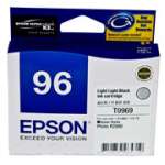 1 x Genuine Epson T0969 Light Light Black Ink Cartridge