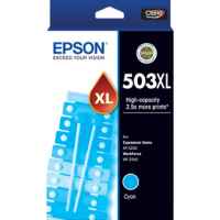 1 x Genuine Epson 503XL Cyan Ink Cartridge High Yield