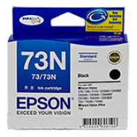 1 x Genuine Epson T0731 T1051 73N Black Ink Cartridge