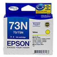 1 x Genuine Epson T0734 T1054 73N Yellow Ink Cartridge