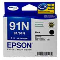 1 x Genuine Epson T1071 91N Black Ink Cartridge