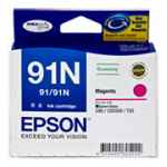 1 x Genuine Epson T1073 91N Magenta Ink Cartridge