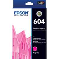 1 x Genuine Epson 604 Magenta Ink Cartridge Standard Yield