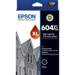 1 x Genuine Epson 604XL Black Ink Cartridge High Yield