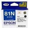 1 x Genuine Epson T0811 T1111 81N Black Ink Cartridge High Yield