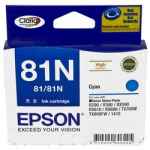 1 x Genuine Epson T0812 T1112 81N Cyan Ink Cartridge High Yield