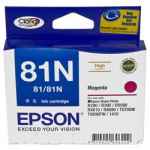 1 x Genuine Epson T0813 T1113 81N Magenta Ink Cartridge High Yield