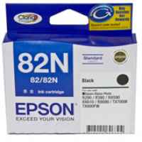 1 x Genuine Epson T1121 82N Black Ink Cartridge