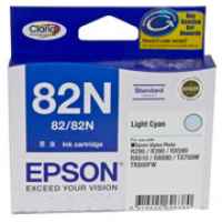 1 x Genuine Epson T1125 82N Light Cyan Ink Cartridge