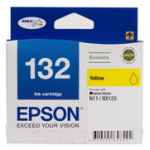 1 x Genuine Epson T1324 132 Yellow Ink Cartridge