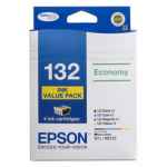 1 x Genuine Epson 132 T1321 T1322 T1323 T1324 Ink Cartridge Value Pack