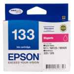 1 x Genuine Epson T1333 133 Magenta Ink Cartridge Standard Yield