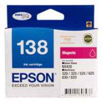 1 x Genuine Epson T1383 138 Magenta Ink Cartridge High Yield